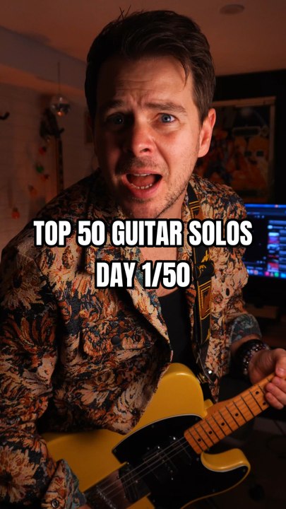 Guitar Solos Challenge Day 1/50