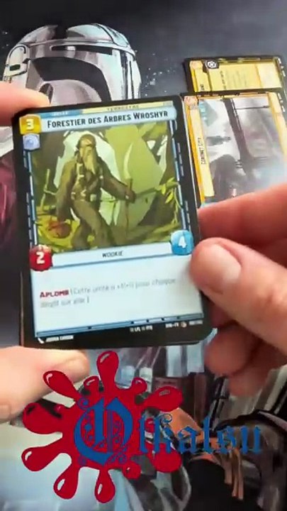 UntapUpkeepDrawFR ouverture 1 booster Star Wars: Unlimited - Set 2 - Ombres de la Galaxie