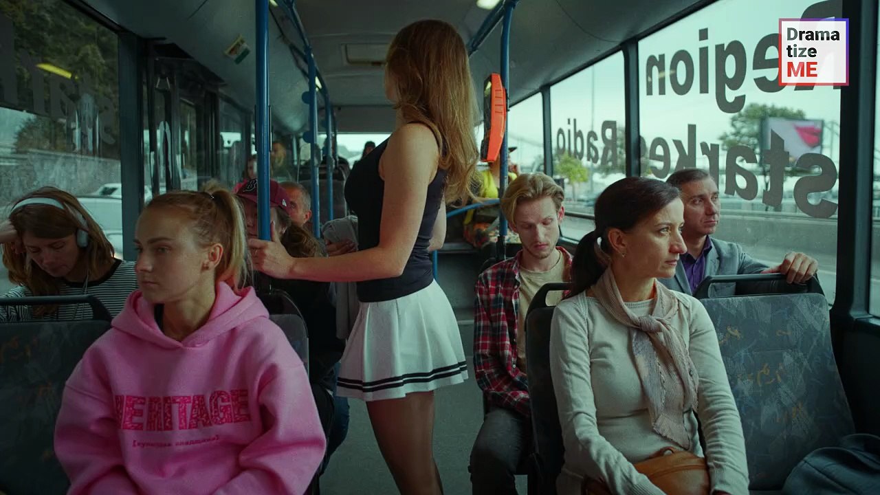 Bus Abuser Looks Under Girl’s Skirt