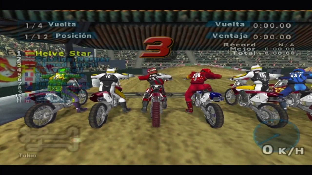 MX World Tour PS2 - Modo Carrera - Parte 15 - PS3 Super Slim