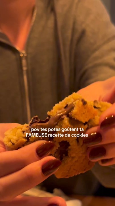 je vous mets au défi de trouver des meilleurs cookies J’ATTENDS 🤤