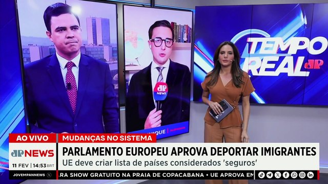 Parlamento Europeu aprova deportação de imigrantes para fora do bloco | TEMPO REAL