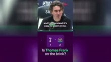 Is Thomas Frank on the brink after latest Spurs loss?