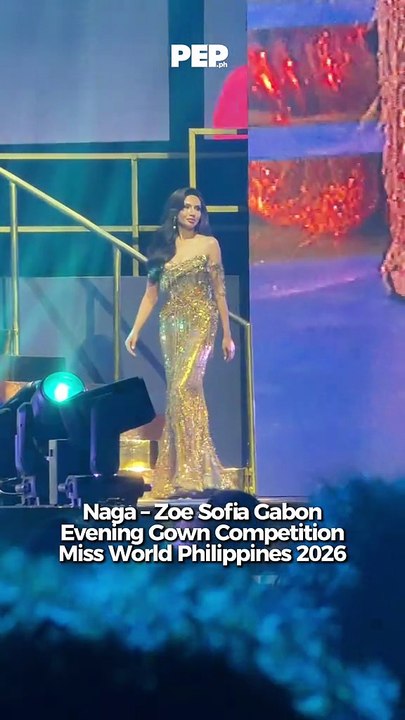 Miss World PH-Naga Zoe Sofia Gabon in evening gown | PEP Coverage