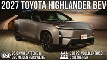 2027 Toyota Highlander BEV XLE & Limited im Check