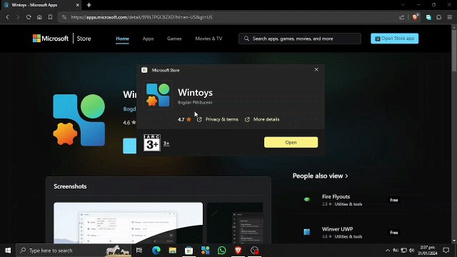 M AYAN SAJID - WINTOYS： THE SIMPLE CLEAN FIRST PARTY SYSTEM OPTIMIZER APP FOR MAXIMUM PERFORMANCE ON WINDOWS DEVICE