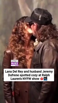 Lana Del Rey and husband Jeremy Dufrene spotted cozy at Ralph Lauren’s NYFW show