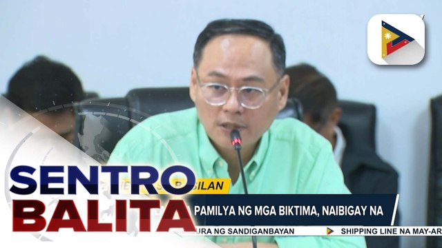Shipping line na may-ari sa lumubog na MV Trisha Kerstin 3, sasampahan ng kasong administratibo; overloading at overcapacity, kabilang sa mga tinitignang dahilan ng trahedya | ulat ni Bernard Ferrer