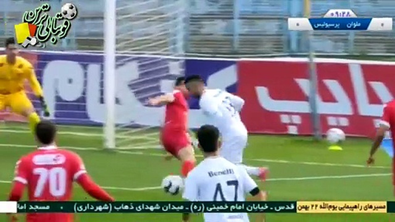خلاصه بازی ملوان و پرسپولیس