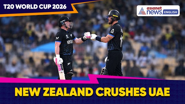 NZ vs UAE T20 Highlights: Seifert & Allen’s Record Stand Powers New Zealand to Dominant Win