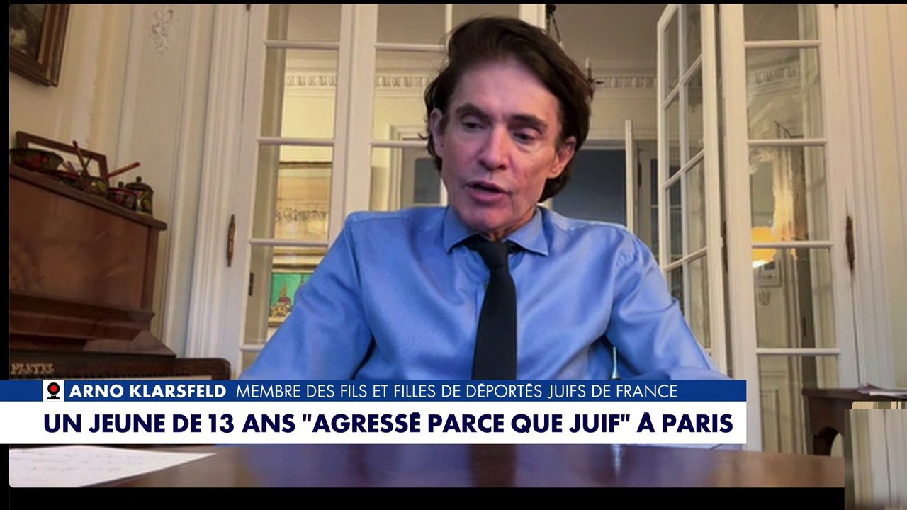 Arno Klarsfeld : «L’extrême gauche ne veut pas voir l’antisémitisme»
