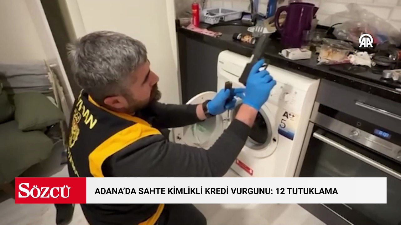 Adana’da sahte kimlikli kredi vurgunu: 12 Tutuklama