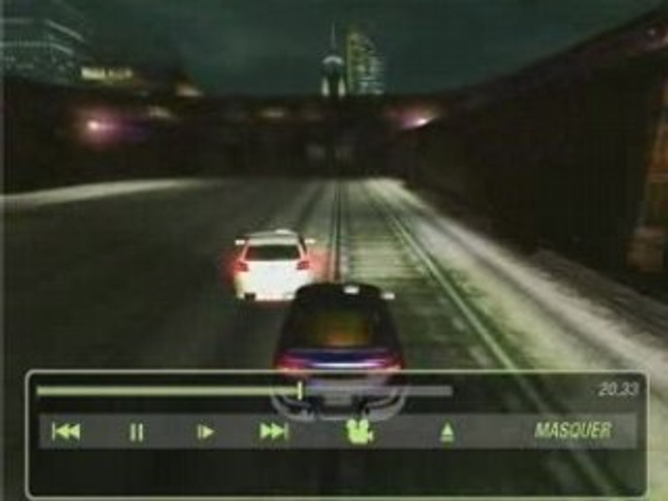 NFSU II drag crash
