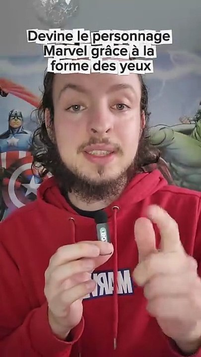 Devine le personnage Marvel grâce à la forme des yeux