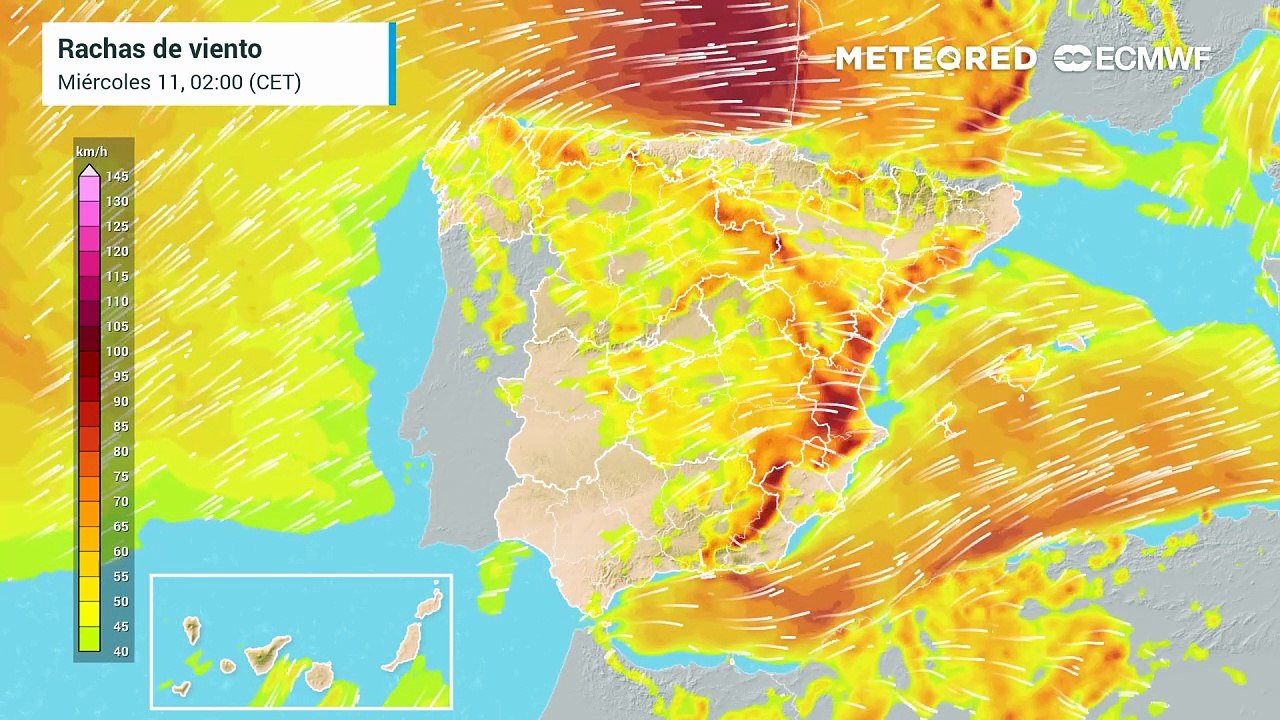 El viento protagonizará las próximas jornadas
