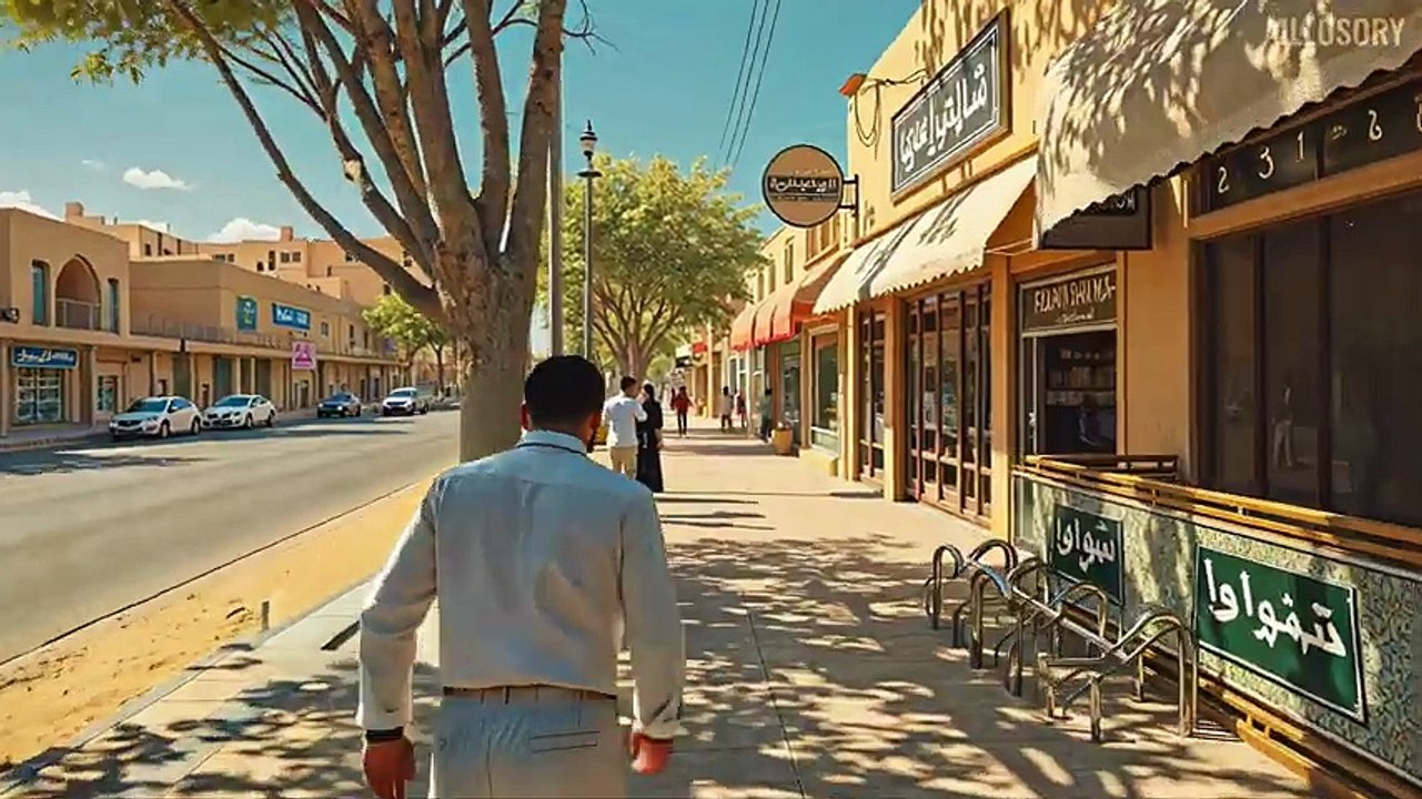 #GTAV #Gameplay in the #MiddleEast - Reimagined by #AI #Gaming #RockstarGames