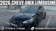 2026 Chevrolet Onix Limousine als günstigste Chevrolet Limo