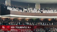 Erdoğan davet etti: Zeynep Güneş 100 tülbentli kadınla grup toplantısında