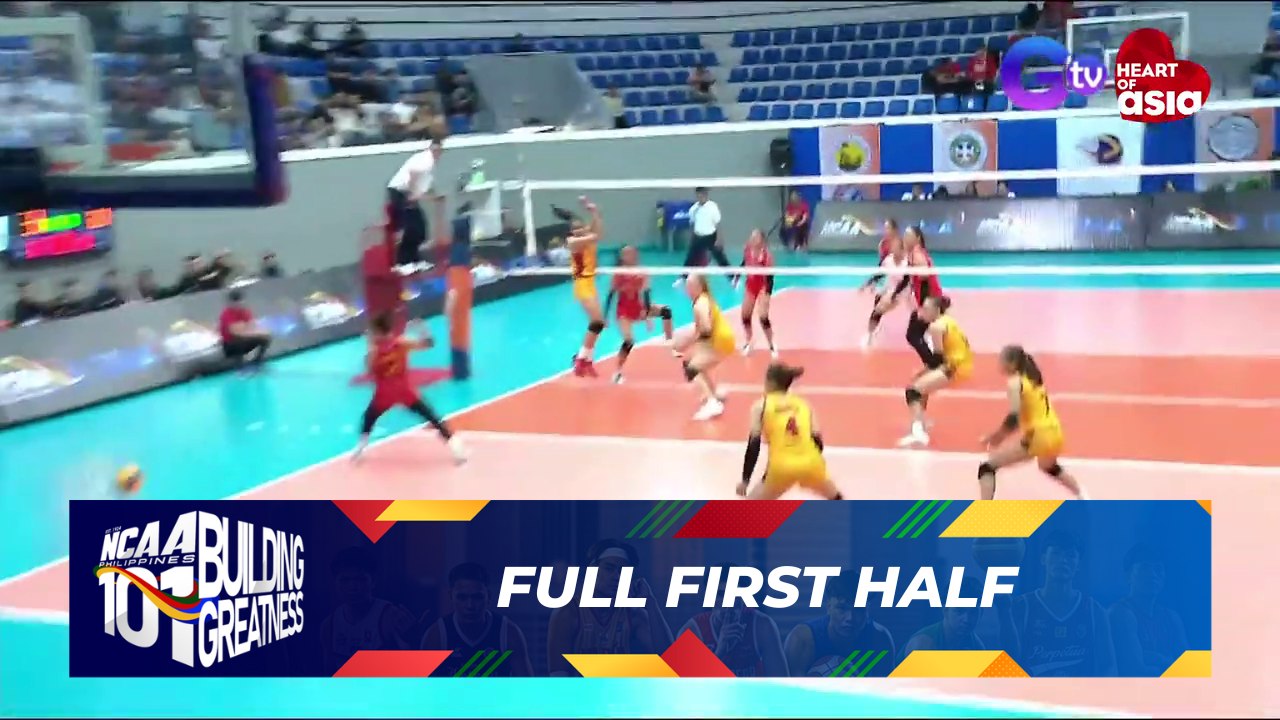 FULL FIRST HALF - Mapua Lady Cardinals vs San Beda Lady Red Spikers | NCAA Season 101