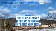 Pelo menos 10 mortos e dezenas de feridos em tiroteio numa escola na Colúmbia Britânica
