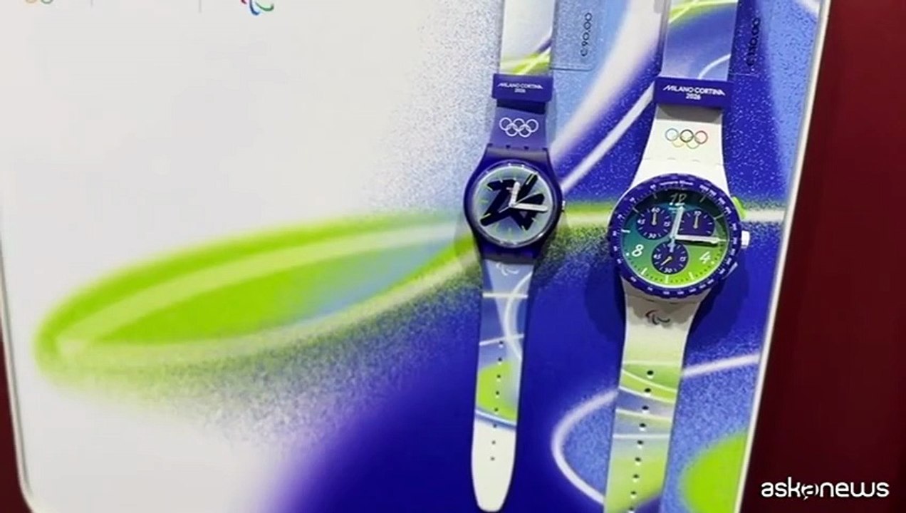 Olimpiadi, gli Swatch dei Giochi invernali in vetrina anche a Cortina
