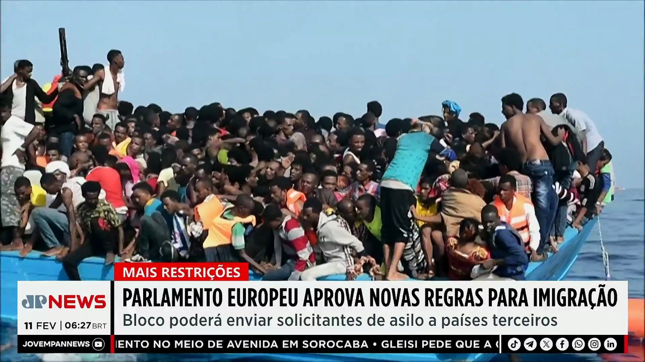 Parlamento Europeu aprova regras para endurecer política migratória