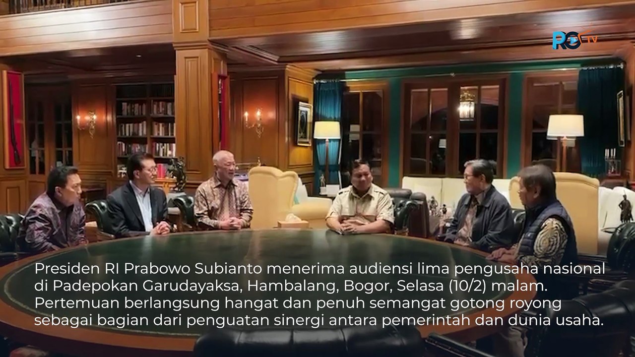 Prabowo Diskusi Panjang dengan Prajogo Pangestu hingga Anthony Salim, Perkuat Indonesia Incorporated