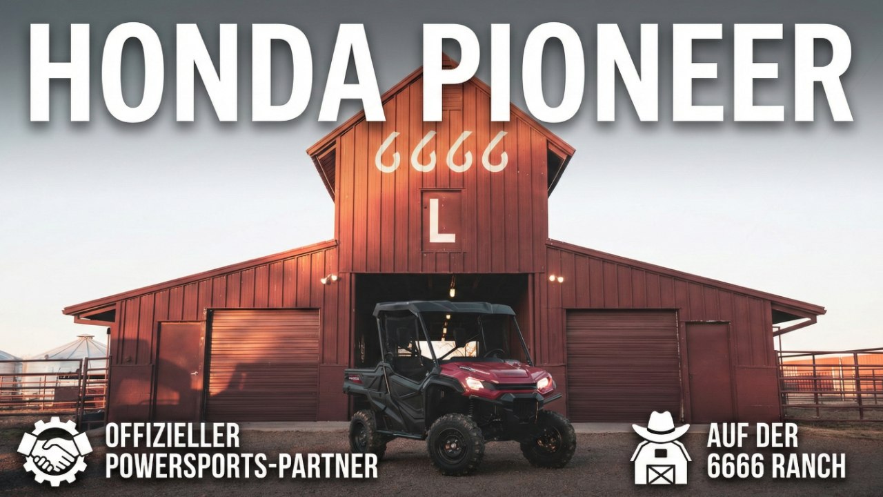Honda Powersports & Products liefert Technik an 6666 Ranch
