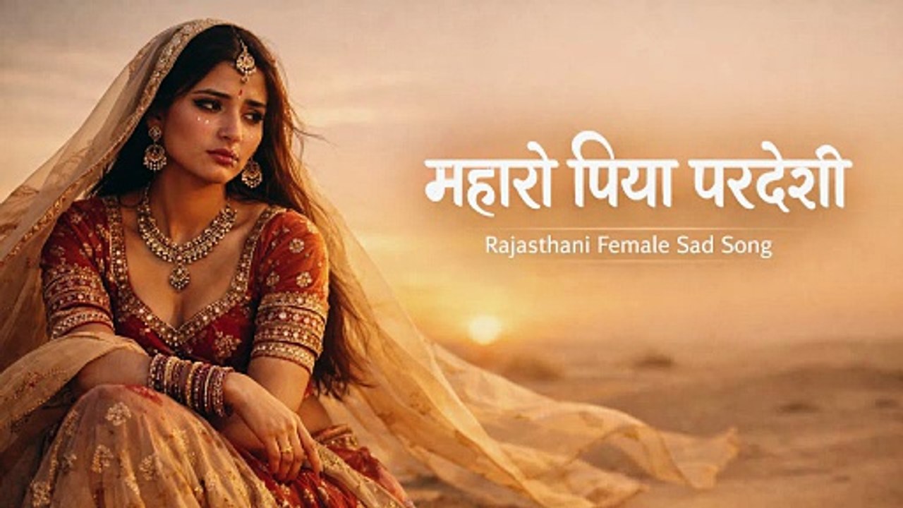 Mharo Piya Pardesi 💔 | Rajasthani Female Sad Song | Desert Love Folk 2026 | Garage Band Studio