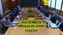 Le ministre sénégalais des affaires étrangères sénégalais reçu par le ministre d etat hamed bakayoko