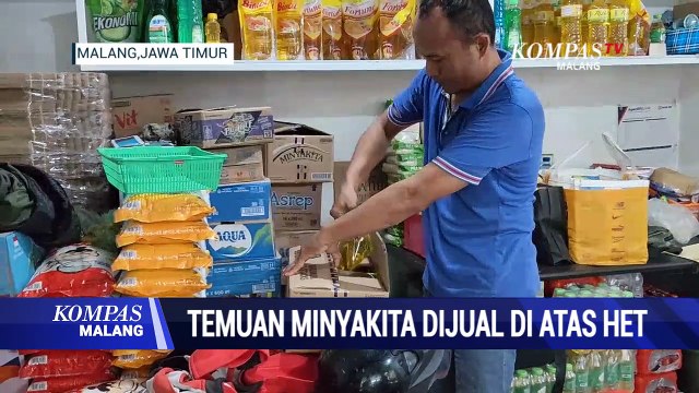 Di Pasar Malang, Minyak Goreng Minyakita Dijual di Atas HET