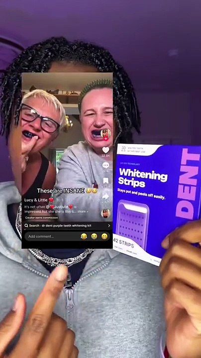 Purple Whitening Strips