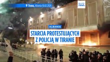 Albania. Zamieszki w Tiranie: ranni policjanci w starciach przed parlamentem