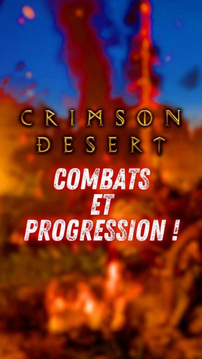 🚨 ENCORE DES INFOS ‼️🤩ℹ️ Crimson Desert se dévoile dans une seconde vidéo présentant les fonctionnalités, les combat et la progression en jeu