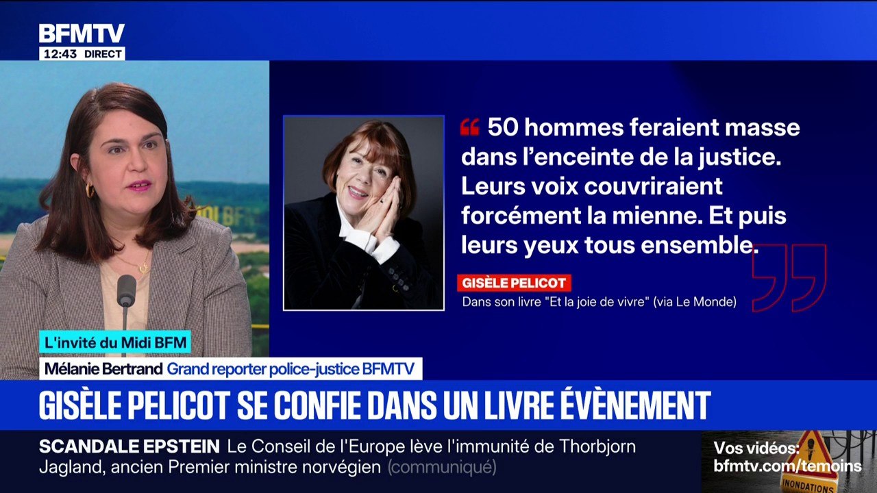 Gisèle Pelicot publie "Et la joie de vivre" le 17 février prochain, livre évènement dans lequel elle livre son témoignage