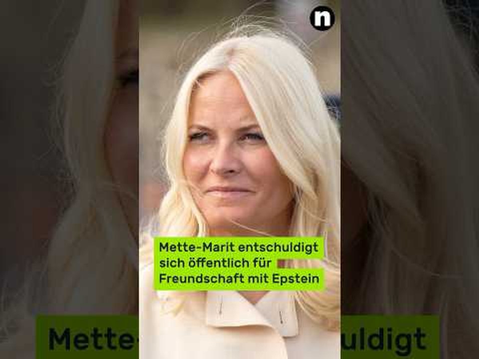 Kronprinzessin Mette-Marit: Prinzessin entschuldigt sich öffentlich für Freundschaft mit Epstein