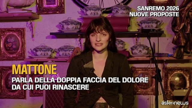 Sanremo, Angelica Bove: onore e privilegio essere al Festival