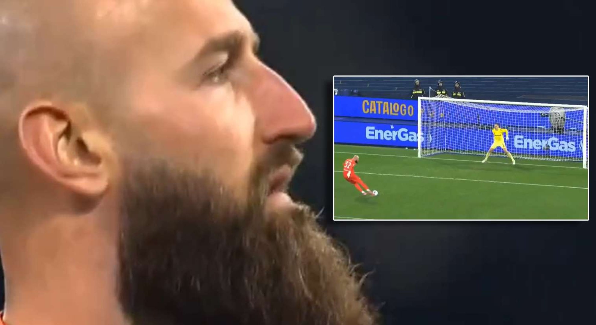 El gol de penalti del portero del Nápoles que le pega a 130 km/h