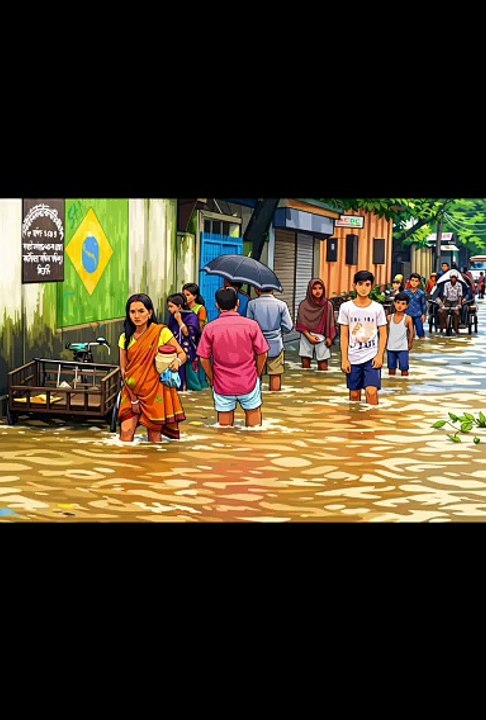 পানির নিচে শহর, মানুষের বুকের ভেতর সাহস | Sylhet Flood Story 🇧🇩