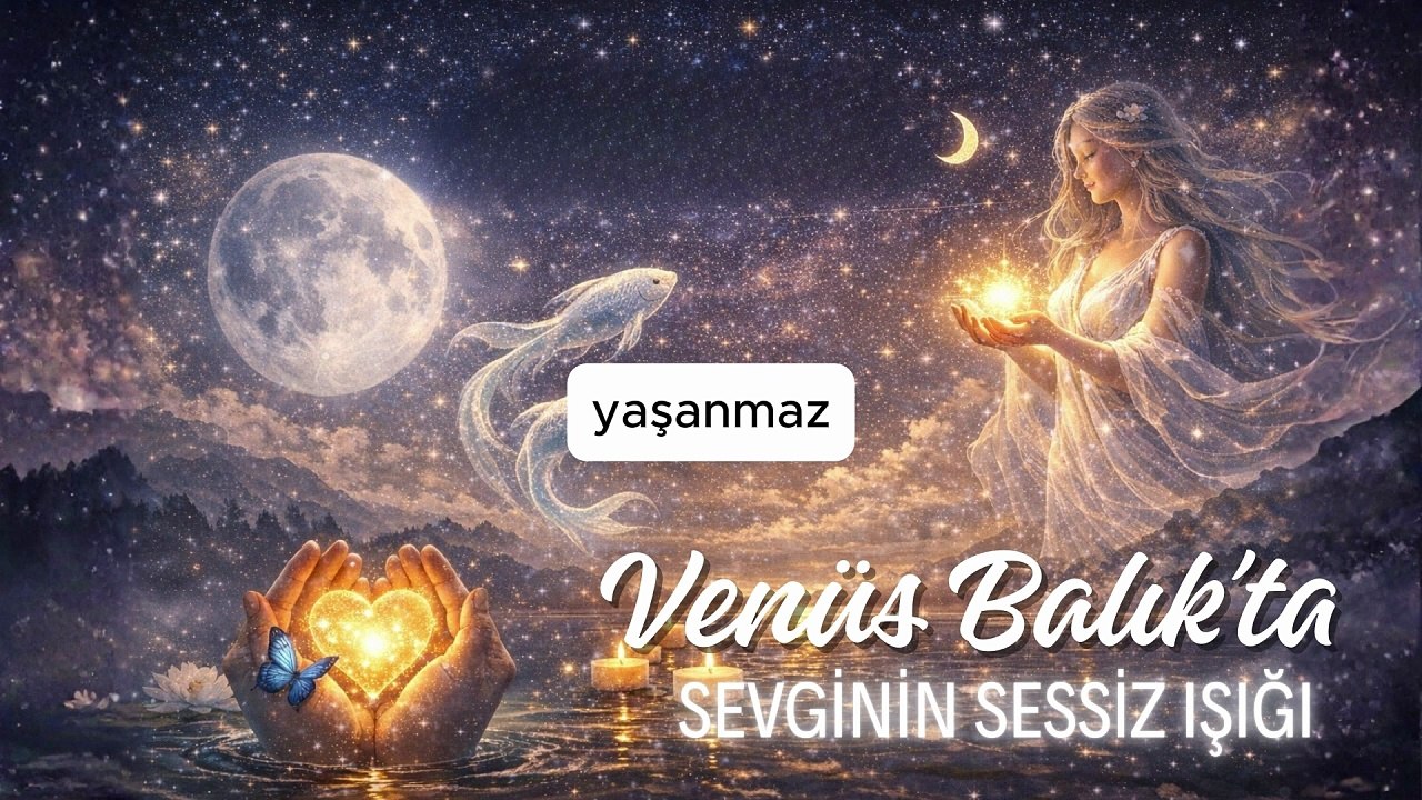 VENÜS BALIK BURCUNDA: RUHUN SEVGİYLE BÜYÜDÜĞÜ ZAMAN