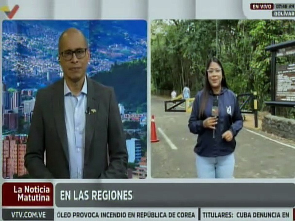 Conoce el emblemático paraíso natural "Parque La Llovizna" ubicado en el estado Bolívar