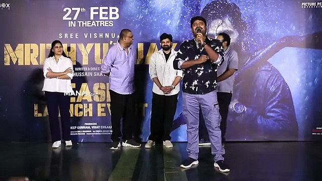Comedian Sudarshan Fun Speech @ Mrithyunjay Teaser Launch