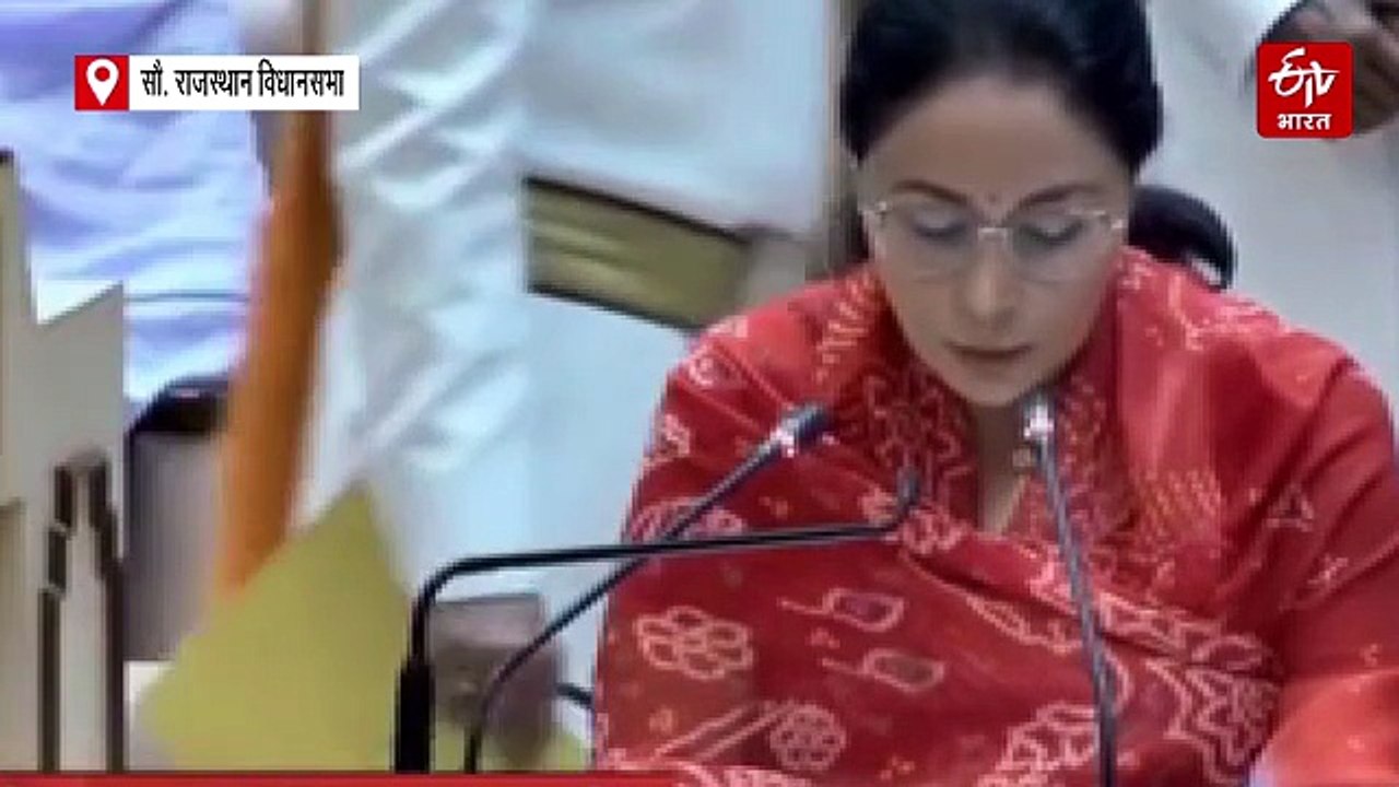 वित्त मंत्री दीया कुमारी ने करीब तीन घंटे पढ़ा बजट, इंफ्रास्ट्रक्चर और शहरी विकास पर बड़ा फोकस