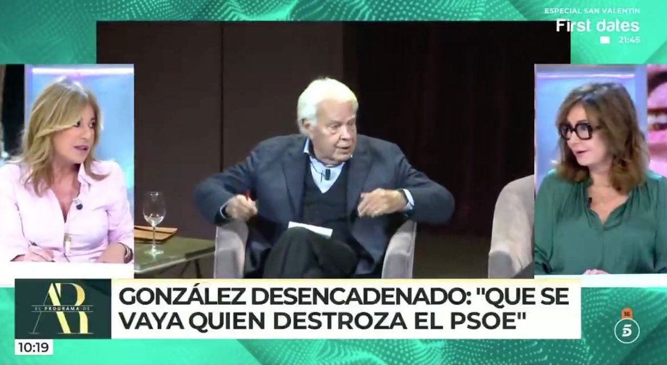 ¡Qué momentazo! Ana Rosa frena en directo las ansias censoras de Esther Palomera