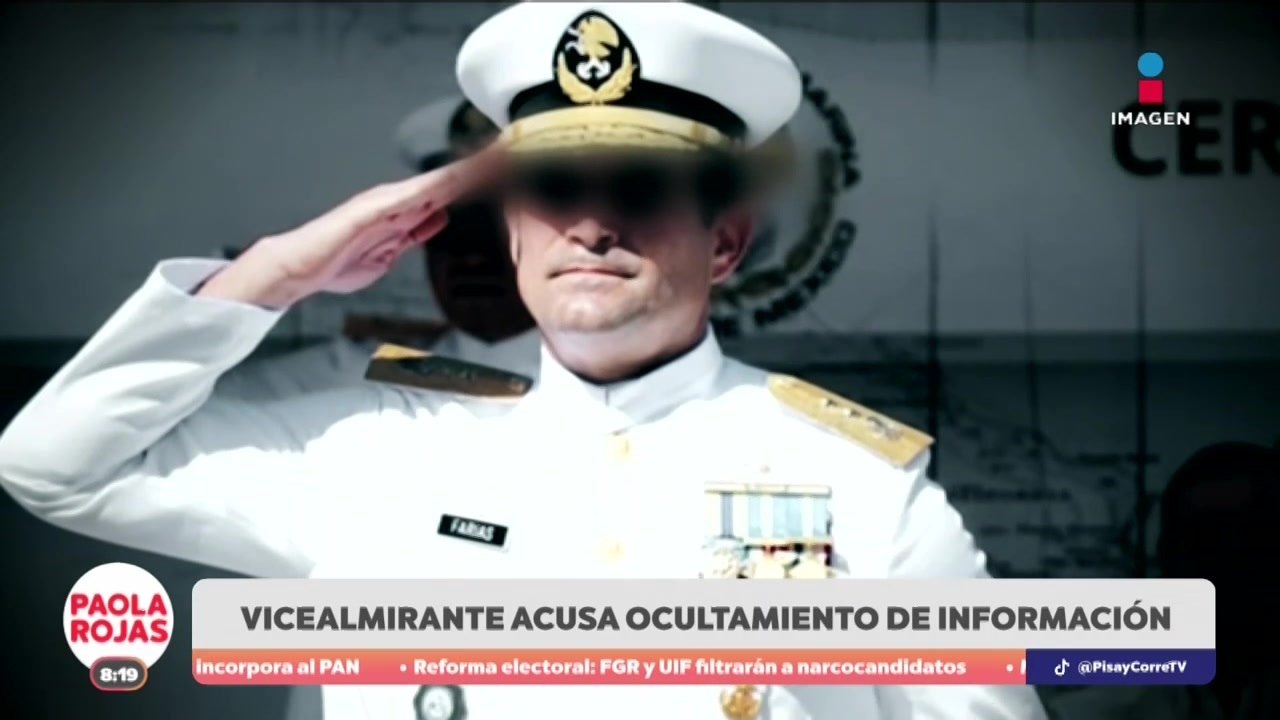 Vicealmirante acusa ocultamiento de información  | DPC con Paola Rojas