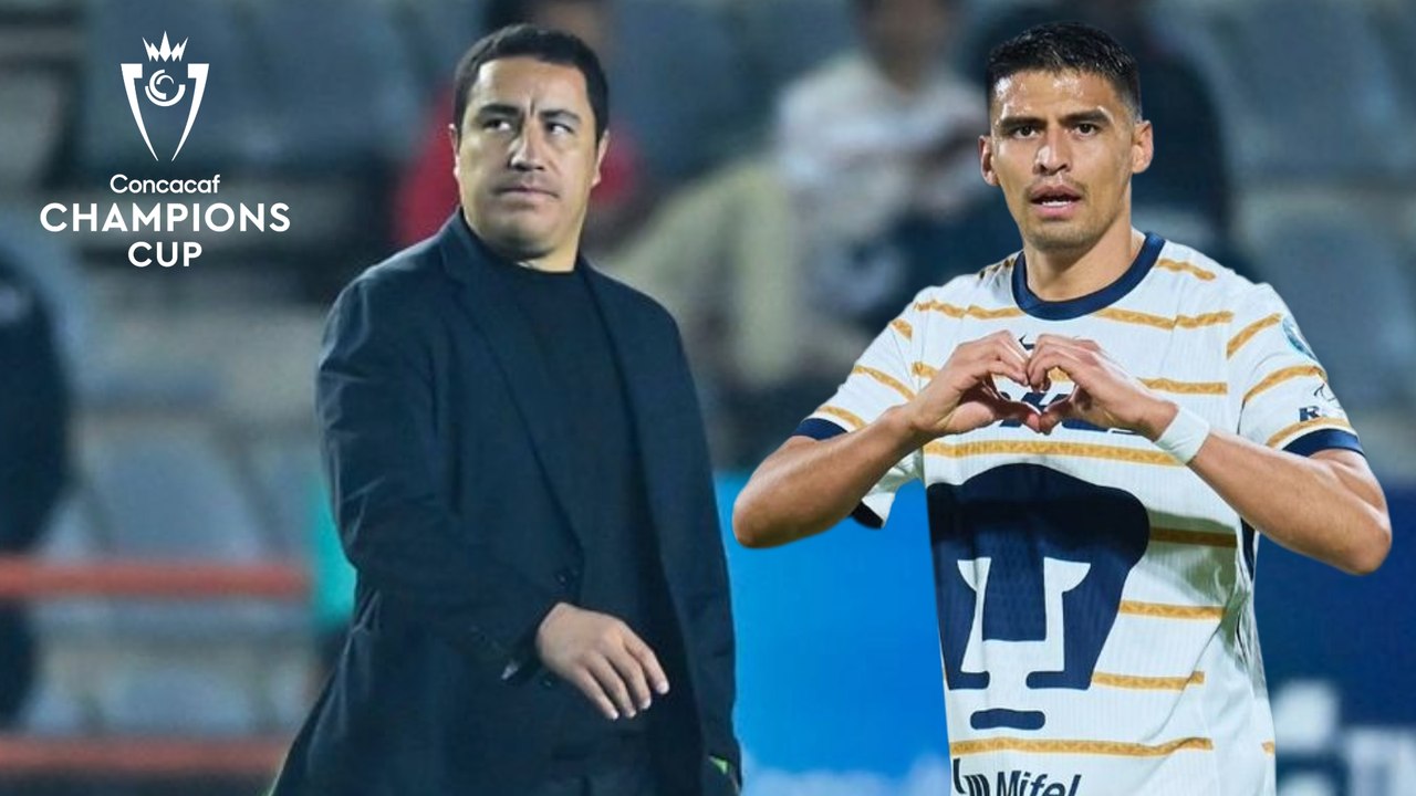 Pumas sigue respaldando la gestión de Efraín Juárez; Memo Martínez pone la cara a derrota en Concachampions