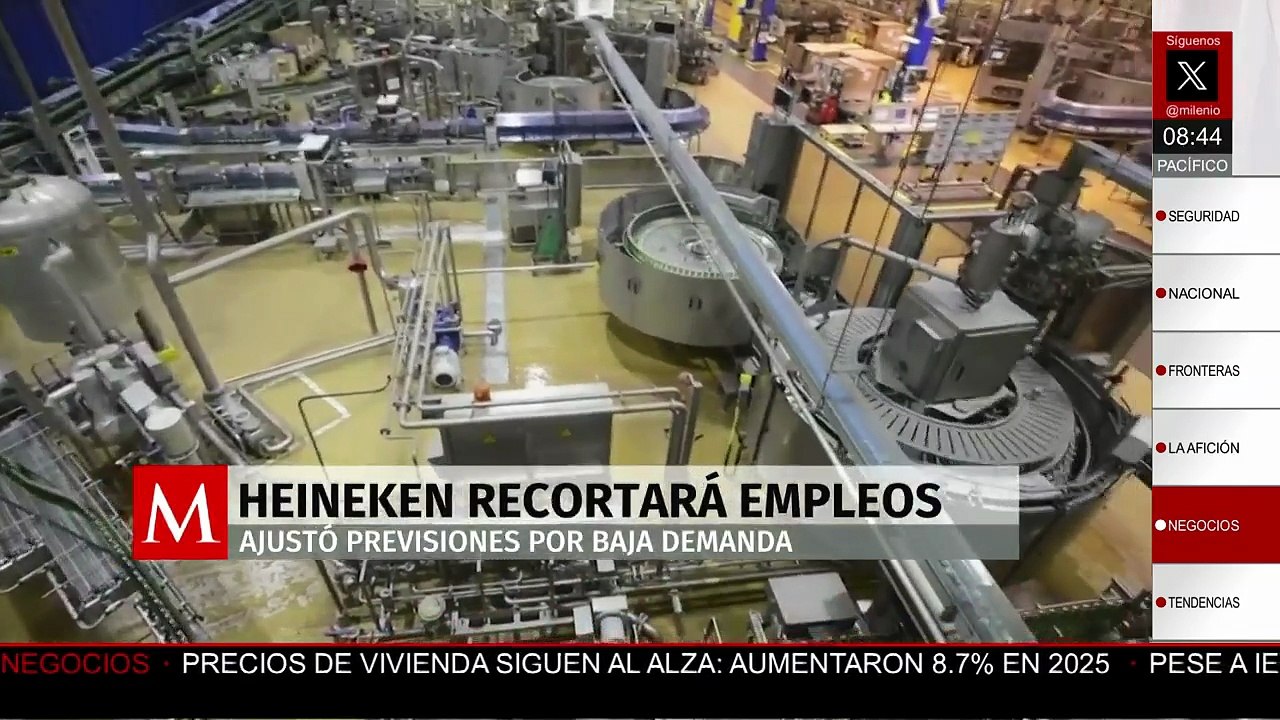 Sacudida en Heineken: Recortará empleos por cri...