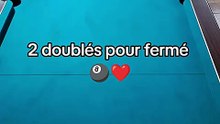 2 doublés pour fermé 🎱❤️ #pourtoi #fyp #blackball #8ballpool #8pool
