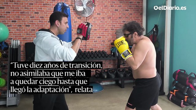 José Peña, el único boxeador ciego en España: “Con este deporte me siento libre y queremos dar opción para competir