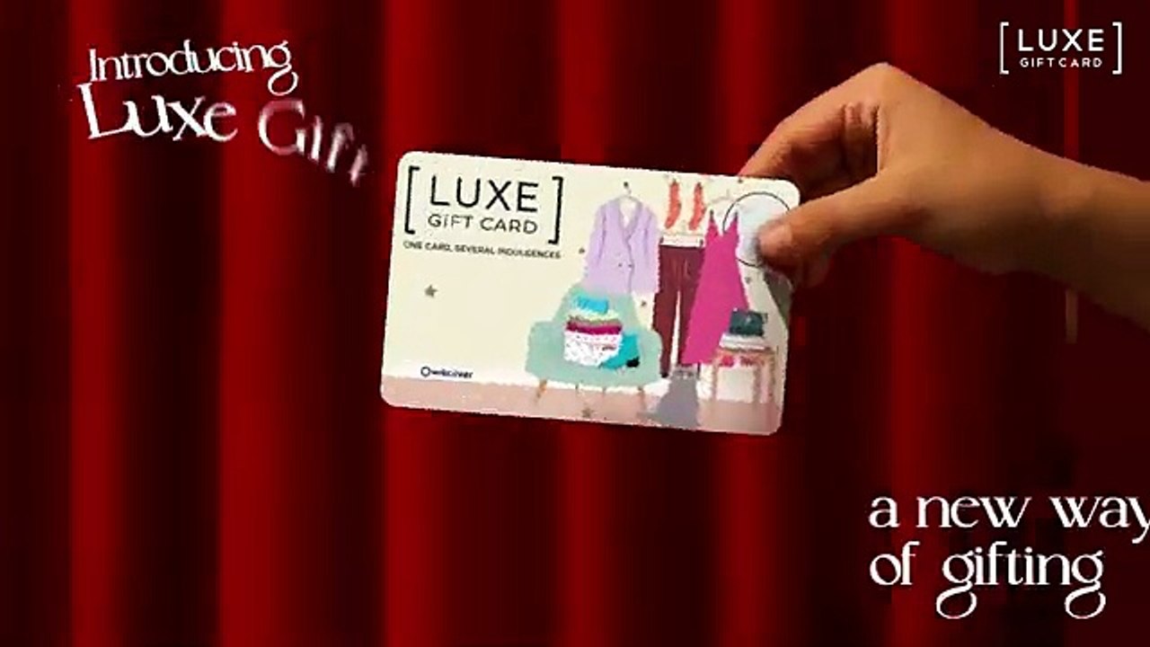 The Ultimate Gift of Choice - Luxe Gift Card Launch